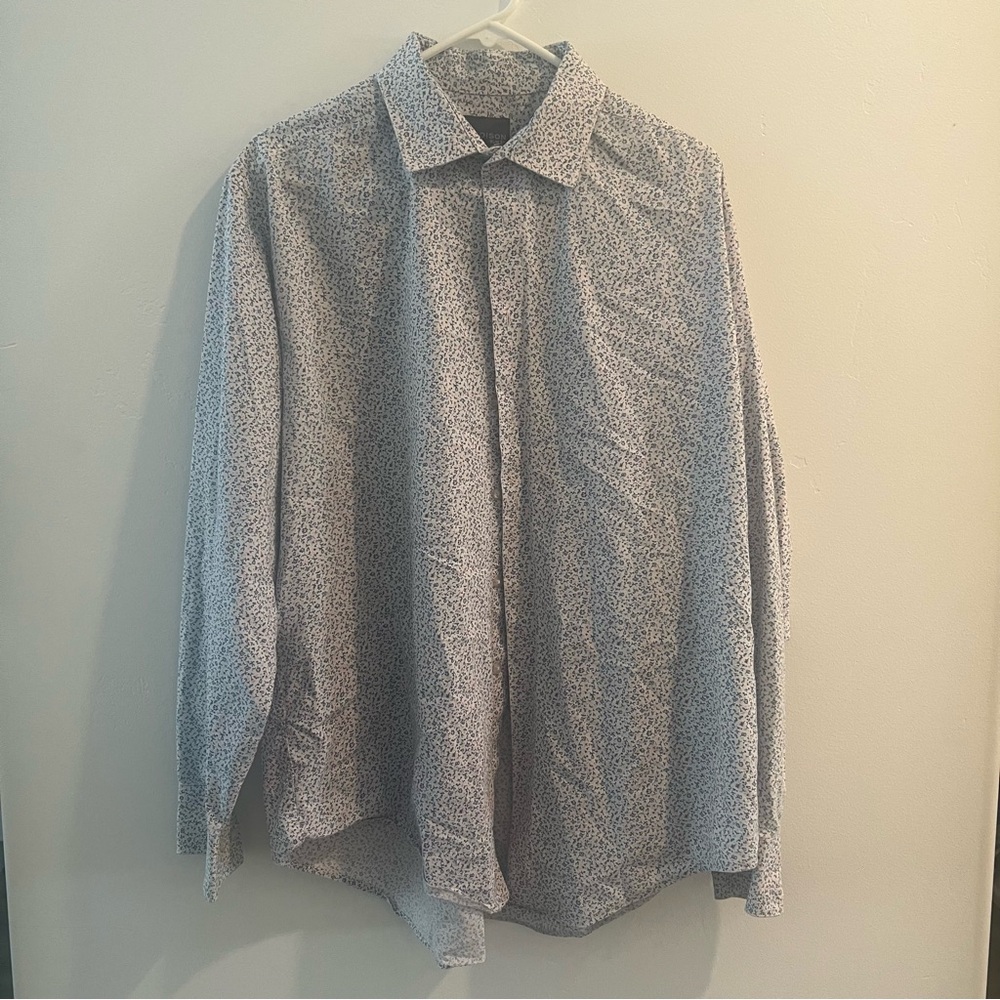 Madison Slim Fit- long sleeve floral dress shirt